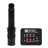ZJFHEYUO Mikroskop-Zubehörset: 12-MP-4K-1080p-USB-Industrie-TF-Videomikroskopkamera, 180x-, 300x-,...