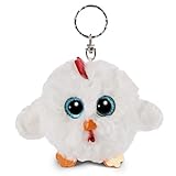NICI Glubschis: Das Original – Glubschis Schlüsselanhänger Henne Henlou 9 cm – Huhn...