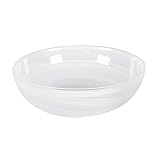 LEONARDO HOME Alabastro Glas-Schale, tiefer Design-Teller aus Glas, handgefertigte Deko-Schale in...