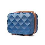 British Traveller Kosmetikkoffer Hartschale für Damen, Tragbarer Beauty Case als Handgepäck mit...