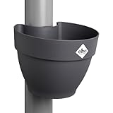 elho Vibia Campana Fallrohrpflanzgefäss 40 - Blumentopf für Regenrohr - vertikaler Garten - 100%...