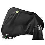 BigDean Fahrradabdeckung wetterfest & wasserdicht aus Polyester 210D Gewebe – strapazierfähige...