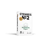 Steinbeis No. 2 ReThinkingPaper Kopier-Papier – DIN A4 Recycling-Papier 80 g/m², Drucker-Papier...