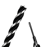 Schlangenbohrer mit SDS-Plus-Schaft für Holz, dreischneidig, Schiffsschnecke, langer Bohrer für...