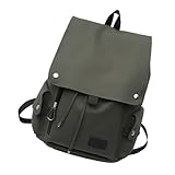 DOSERTY Schultasche im trendigen Motorrad-Stil, hohe Kapazität, für Schüler und Pendler,...