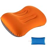 Eono Aufblasbares Camping Kissen, Ultraleichtes Aufblasbares Kissen für Strand, Komprimierbar...