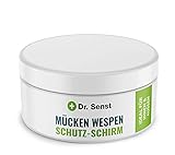 Dr. Senst® Mücken Wespen Schutz-Schirm: Wiederverschließbar, Bis zu 2 Wochen Schutz, Ätherische...