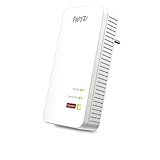 FRITZ!Powerline 1240 AX Single Adapter (Gigabit-Powerline mit Wi-Fi 6, WLAN-Access Point, ideal für...