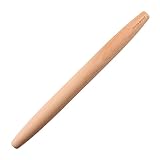 Muso Wood Nudelholz holz Französisches Teigroller zum Backen - Nudelholz Rolling Pin für Fondant,...