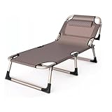 WxuuLTGJR Klappbares Campingbett, Belastung 551 lbs, Campingbett,...