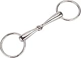 Equinate Wassertrense Edelstahl 18mm einfach gebrochen 13,5cm - Anatomisch geformtes...