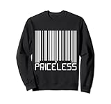 Ich bin Priceless UPC-Code Sweatshirt