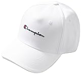 Champion Unisex Lifestyle Caps-802410 Baseballkappe, Weiß, One Size