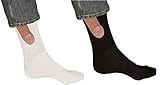Penis-Socken, lustige bunte Socken, lustige Socken, lustige Socken, Geschenk, Weiß/Schwarz, One...