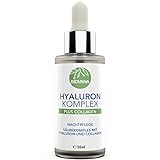 BIOLENA Hyaluron Serum Komplex mit Collagen zur täglichen Gesichtspflege (1 Flasche je 50 ml) –...