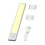 Générique Schrankbeleuchtung, LED-Lampe mit Bewegungsmelder, magnetisches Licht in drei Farben,...