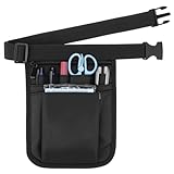 QWORK® Krankenschwester Taschen Hüfttasche, Krankenschwester Organizer mit Verstellbarem Gürtel,...