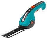 Gardena Set Akku-Gras- und Strauchschere ClassicCut Li: Rasenkantenschere und Strauchschneider,...