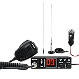 Retevis MB63A CB Funkgerät, AM/FM CB Funk, NB/ANL-Rauschfilter, 12V / 24V, PA-System, VOX, EMG...