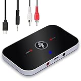 Ozvavzk Bluetooth Transmitter Empfänger,2-in-1 Bluetooth Audio Adapter Lossless-Level HiFi Receiver...