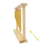 Reisefreundliches Musikspiel mit 20 harmonisierten Pfeifen, geeignet für reisende Künstler und...