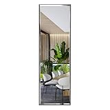 PETAFLOP Wandspiegel 122 x 35,5 cm, Ganzkörperspiegel mit explosionssicherer Membranschutz und...