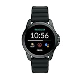Fossil Herren Touchscreen Smartwatch 5E. Generation mit Lautsprecher, Herzfrequenz, NFC und...