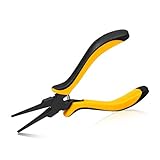 SPEEDWOX Dünne Flachzange, 14 cm, dünne Flachzange, Mini-Flachzange mit glatter Backe, für...