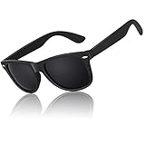 LINVO Sonnenbrille Herren Damen Polarisiert Retro Stil Rechteckig Vintage Klassisch Unisex UV400 Cat...