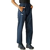 Regatta Damen Pack-it Leichte, Wasserdichte und Atmungsaktive Überziehhose, Blau (Midnight), 38-40...