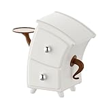 Nishiyuenyi Schmuck-/Ohrring-Tablett, Kosmetik-Organizer, multifunktionaler...