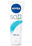 NIVEA Soft Erfrischende Feuchtigkeitscreme, leichte Creme mit Vitamin E und 100% natürlichem...