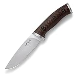 Buck Outdoormesser Selkirk mit Micarta-Griffschalen Jagd, Mehrfarbig, 24.3 cm