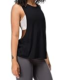 Damen Trainieren Fitness Tanktops Abgeschnitten Ärmellos Fitnessstudio Yoga Betrieb Sportlich...