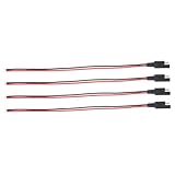 BESTYASH 4 Stück SAE Verlängerungskabel Teilig Pin Stecker Mm² Quick Connect Solar Auto Motorrad...