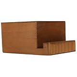 ROMISBABA Vinyl schallplattenständer aus Holz Stabiles Desktop Regal zur Aufbewahrung und...