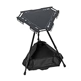 MERIGLARE Campingtisch, Outdoor Tisch, Leichter Strandtisch für Picknick Im Freien