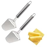 IKOPFLN Käsehobel, 2 Stück Käsehobel aus rostfreiem Edelstahl, Käseschneider,Cheese slicer,...