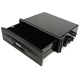 1Din Auto-Stereo-Radio-Taschenschublade passt für Stereo-Umwandlung, Montage-Verkleidungen,...