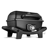 BURNHARD 1-Brenner Gasgrill WAYNE JR. 3,6 kW – Tragbarer Balkongrill - Tischgasgrill mit...
