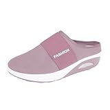 Unisex Hausschuhe Leichte Atmungsaktive Pantoffeln Slip On Walking Freizeit Schuhe für Damen Herren...