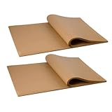 ARTIBETTER 100 Stück Backpapier Antihaftbeschichtete Pergamentpapiere Hitzebeständig Öl...