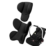 Baby Neugeboren Autositz Kissen, Extra Weiches Autositz-Einsatzkissen, Kopf Und Körperstütze Für...