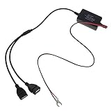 USB QC3.0-Ladegerät USB Abwärtswandler Modul Leistungsregler Autotelefon Ladeadapter DC10V-30V USB...