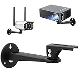 Drsn Mini Beamer Halterung für Wand, 3kg Traglast - 20cm Mini Beamer Projektor Halterung, 360 Grad...