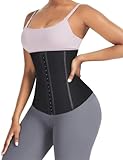 FeelinGirl Korsett Damen Bauchweg Waist Trainer Zweiteiliges Segment Sanduhr Corset Underbust mit 3...