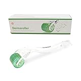 KOI BEAUTY Dermaroller 1,5 mm - 200 ECHTE NADELN, Bartroller für Bartwuchs, Professionelles...