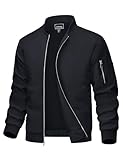 MAGCOMSEN Blouson Herren Jacke Leichte Bomberjacke Winddichte Übergangsjacke Freizeit Fliegerjacke...