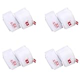 ISTOVO 400 StüCk Tee Beutel Aufguss mit Schnur Heilung Siegel 7 X 6 cm Sachet Filter Papier Nylon...