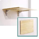 LINONI Wandklapptisch, klapptisch, Wand wandtisch klappbar,Kleiner, platzsparender, klappbarer...